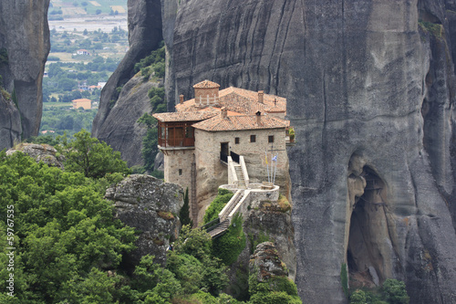 Photo: Meteora monastery in greece Meteora monastery in greece