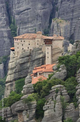 Photo: Meteora monastery in greece Meteora monastery in greece