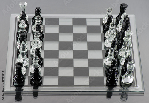 Photo: Mixed Chess Pieces Mixed Chess Pieces