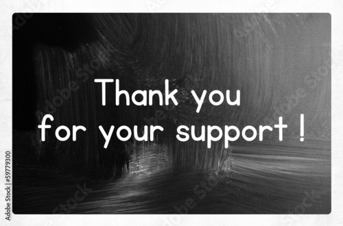 Photo: thank you for your support ! thank you for your support !