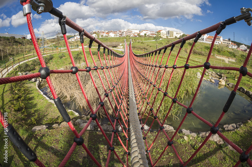 Photo: stringed Bridge stringed Bridge