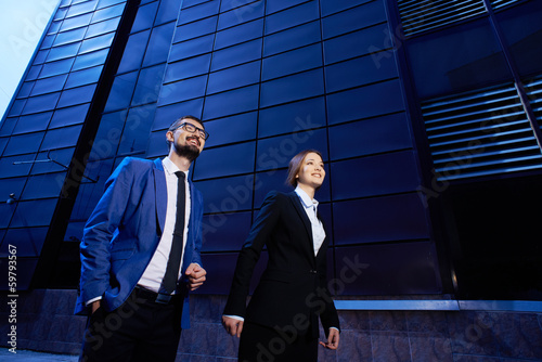 Photo: Business partners Business partners
