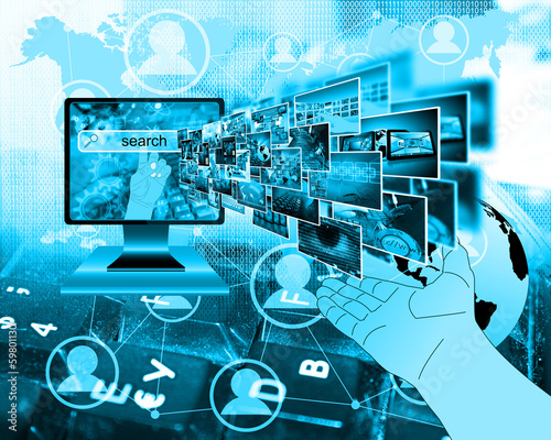 Illustration: Internet search Internet search