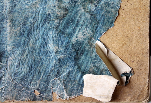 Photo: cover of an old book cover of an old book