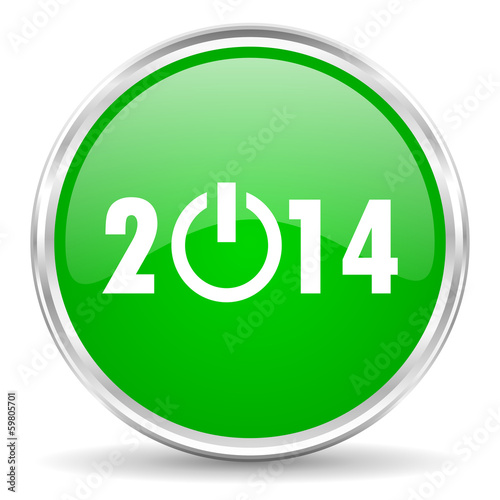 Illustration: new years 2014 icon new years 2014 icon