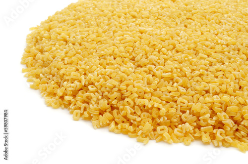 Photo: uncooked alphabet pasta uncooked alphabet pasta