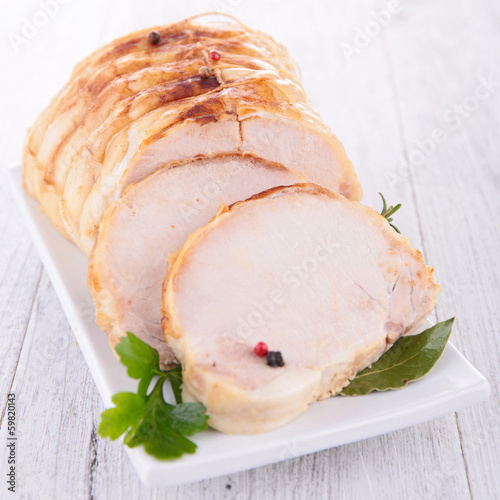 Photo: roast pork roast pork