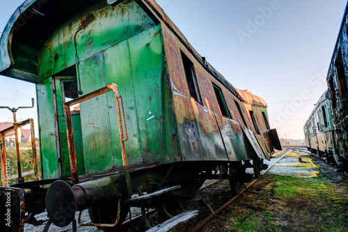 Photo: Old railway wagon Old railway wagon