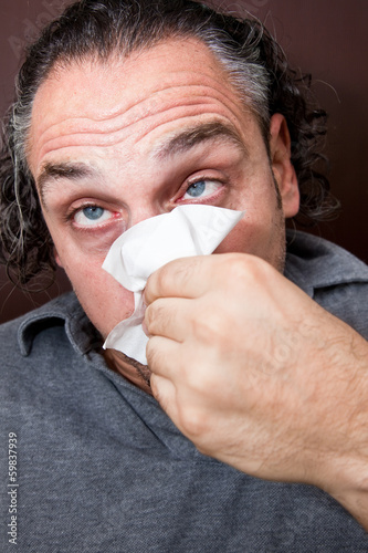 Photo: Sick man Sick man