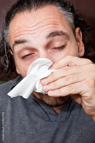 Photo: Sick man Sick man