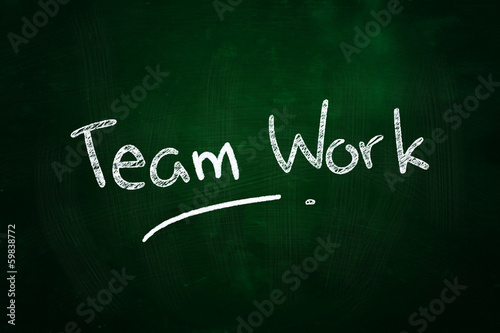 Illustration: Team Work Team Work