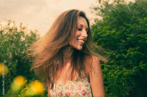 Photo: wind in hair in summer wind in hair in summer