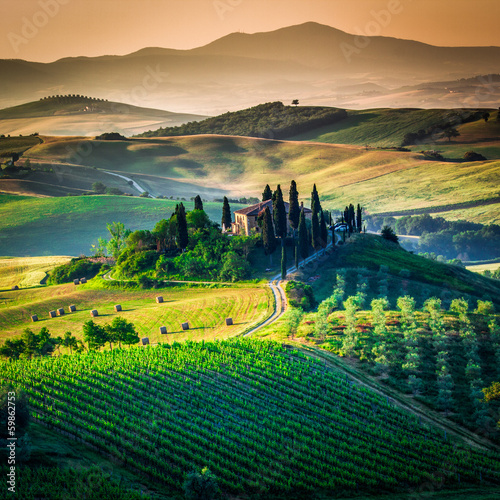 Fototapeta Tuscan country