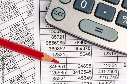 Photo: Taschenrechner und Statistk Taschenrechner und Statistk