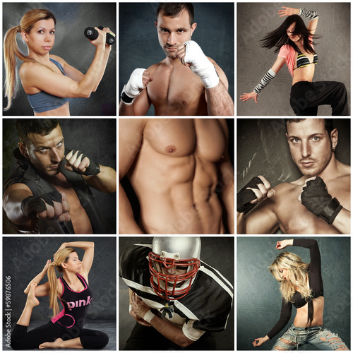 Photo: Sport Collage Sport Collage