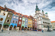 The central square of Poznan The central square of Poznan