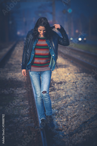 Photo: walk the line walk the line