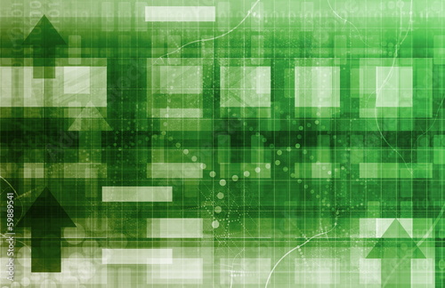 Illustration: Technology Background Design Technology Background Design