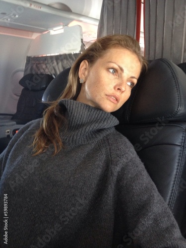 Instant Collection: woman sleeping in plane woman sleeping in plane