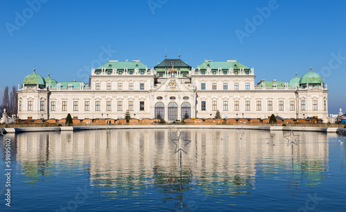 Photo: Upper Belvedere Palace, Vienna, Austria Upper Belvedere Palace, Vienna, Austria