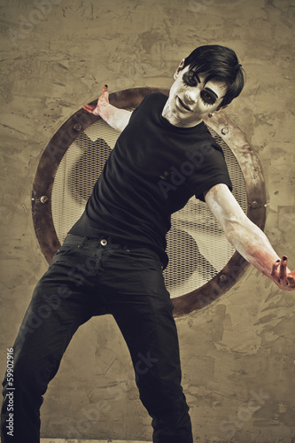 Photo: Crazy man Crazy man