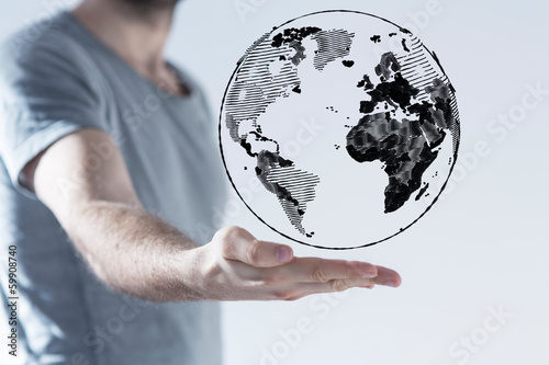 Photo: world world