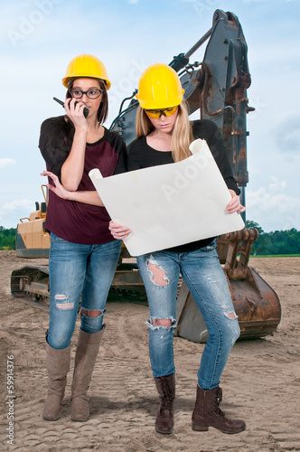 Photo: Female Construction Worker Female Construction Worker