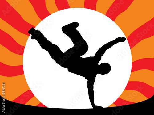 Illustration: Ilustração - Street Dance Ilustração - Street Dance