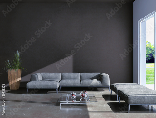 Illustration: Living room Living room