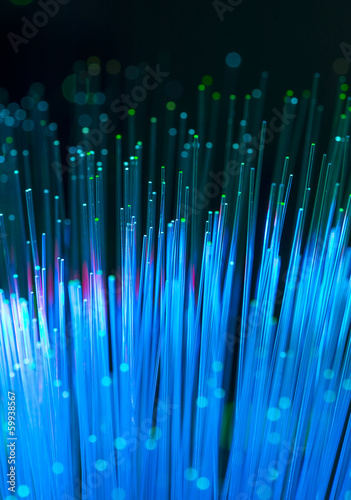 Photo: fiber optical network cable fiber optical network cable
