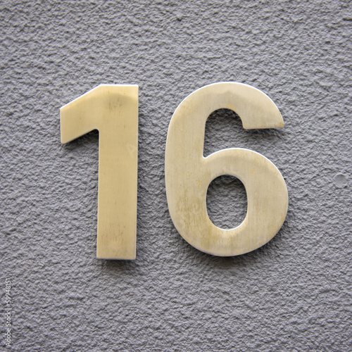 Photo: Number 16 Number 16