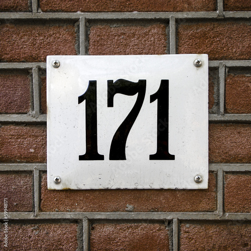 Photo: Number 171 Number 171