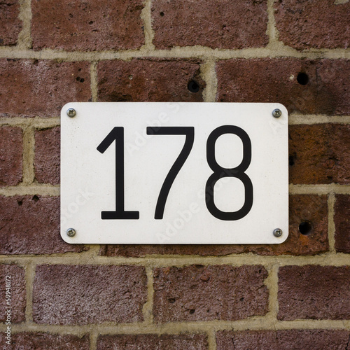 Photo: Number 178 Number 178