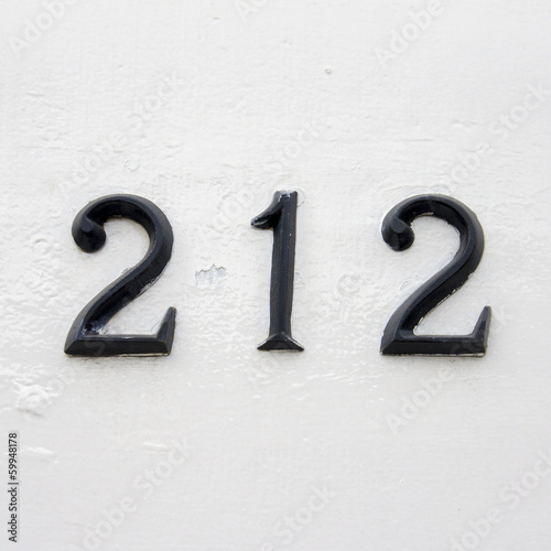 Photo: Number 212 Number 212