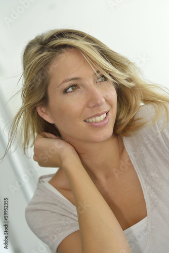 Photo: Portrait of attractive blond woman Portrait of attractive blond woman