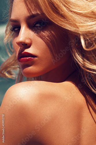 Photo: Bright girl in the sun Bright girl in the sun