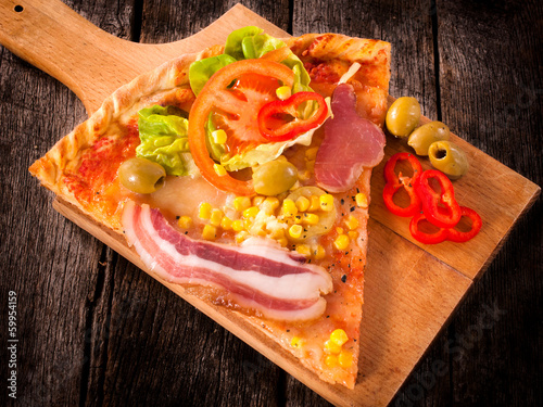 Photo: Slice of pizza Slice of pizza