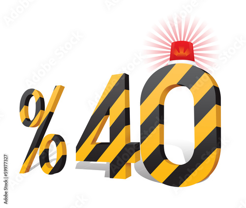 Illustration: Tipografi İndirim Font İllüstrasyonu Tipografi İndirim Font İllüstrasyonu