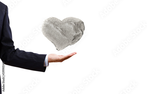 Photo: Stone heart Stone heart