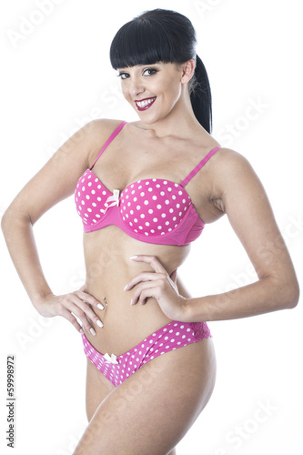Photo: Pin Up Glamour Model in Lingerie Pin Up Glamour Model in Lingerie