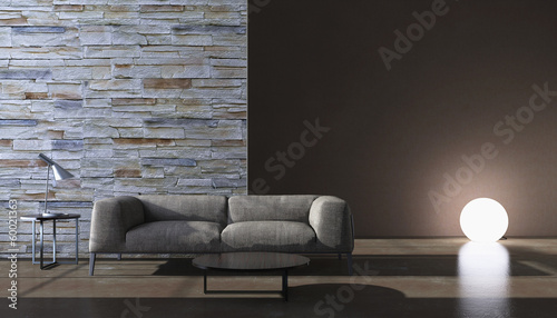 Illustration: Living room Living room