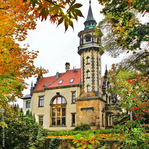 Photo: beautiful elegant castle, Dresden, Geramny beautiful elegant castle, Dresden, Geramny