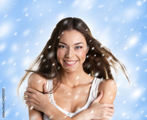 Photo: portrait of a beautiful girl portrait of a beautiful girl