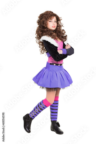 Photo: Fashionable little girl Fashionable little girl