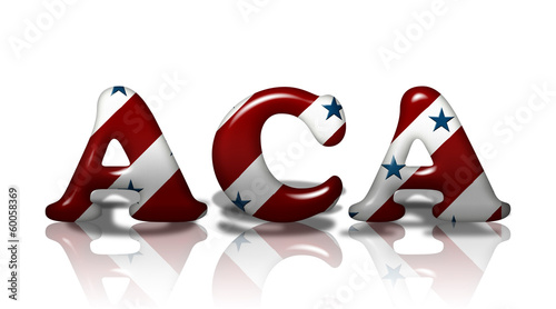 Illustration: American Affordable Care Act American Affordable Care Act