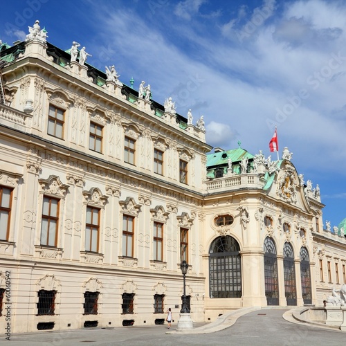 Photo: Belvedere palace in Vienna Belvedere palace in Vienna