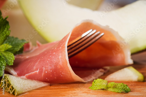 Photo: Prosciutto and melon Prosciutto and melon
