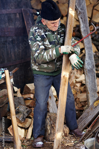 Photo: Old carpenter Old carpenter
