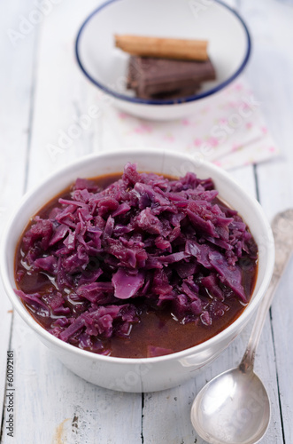 Photo: Rotkohl, Schokolade, Zimt, Gewürze Rotkohl, Schokolade, Zimt, Gewürze