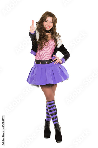 Photo: Smiling young brunette Smiling young brunette